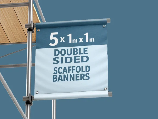 Scaffolding Banners 740gsm PVC (Double Sided)